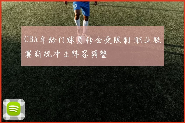 CBA年龄门球员转会受限制 职业联赛新规冲击阵容调整